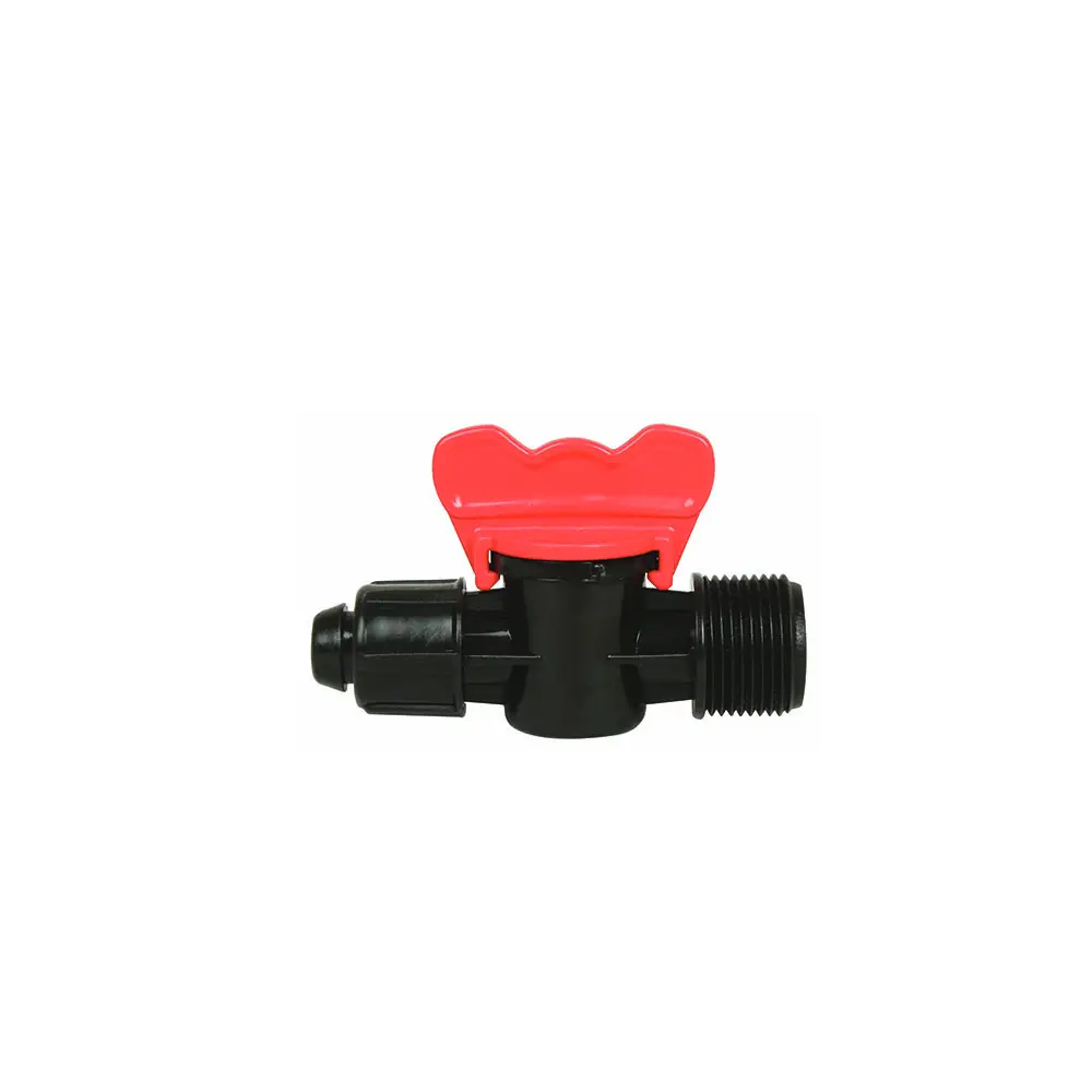 Lay Flat Mini Valve – Nut × Male